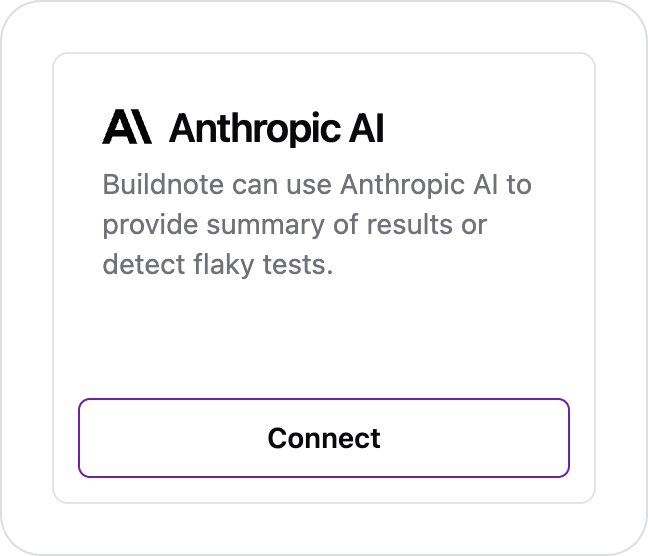 Connect Anthropic AI Integration