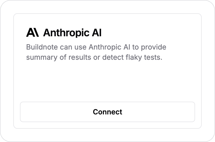 Connect Anthropic AI Integration