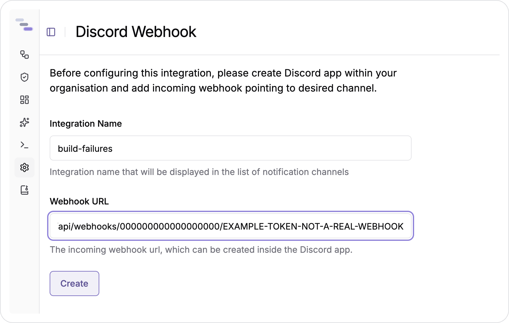 Discord Webhook Configure