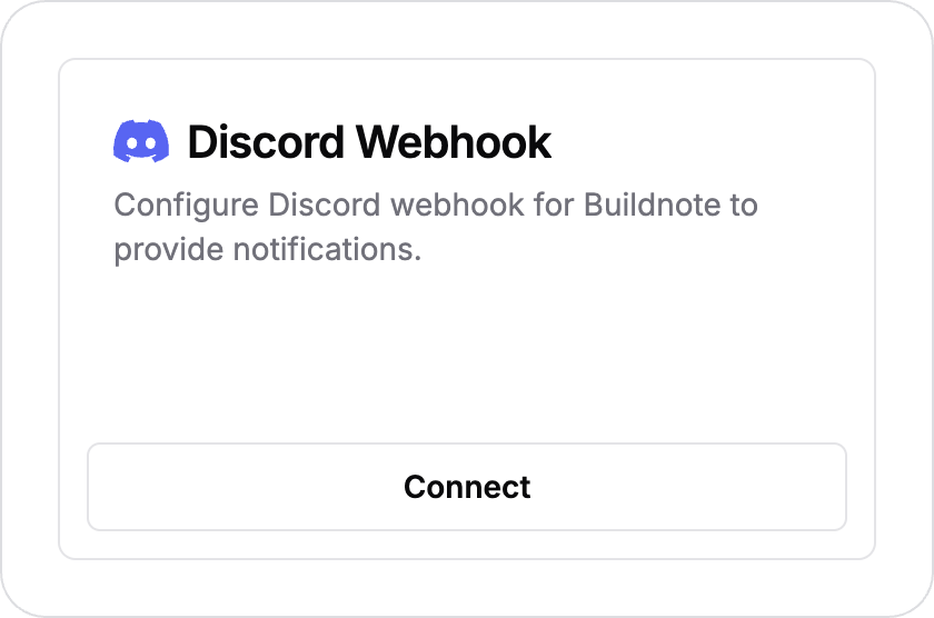 Discord Webhook Create