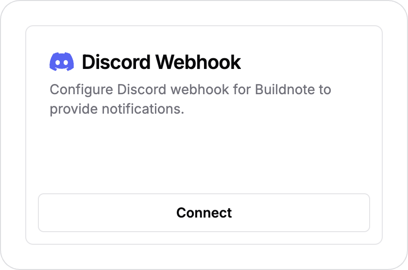 Discord Webhook Create