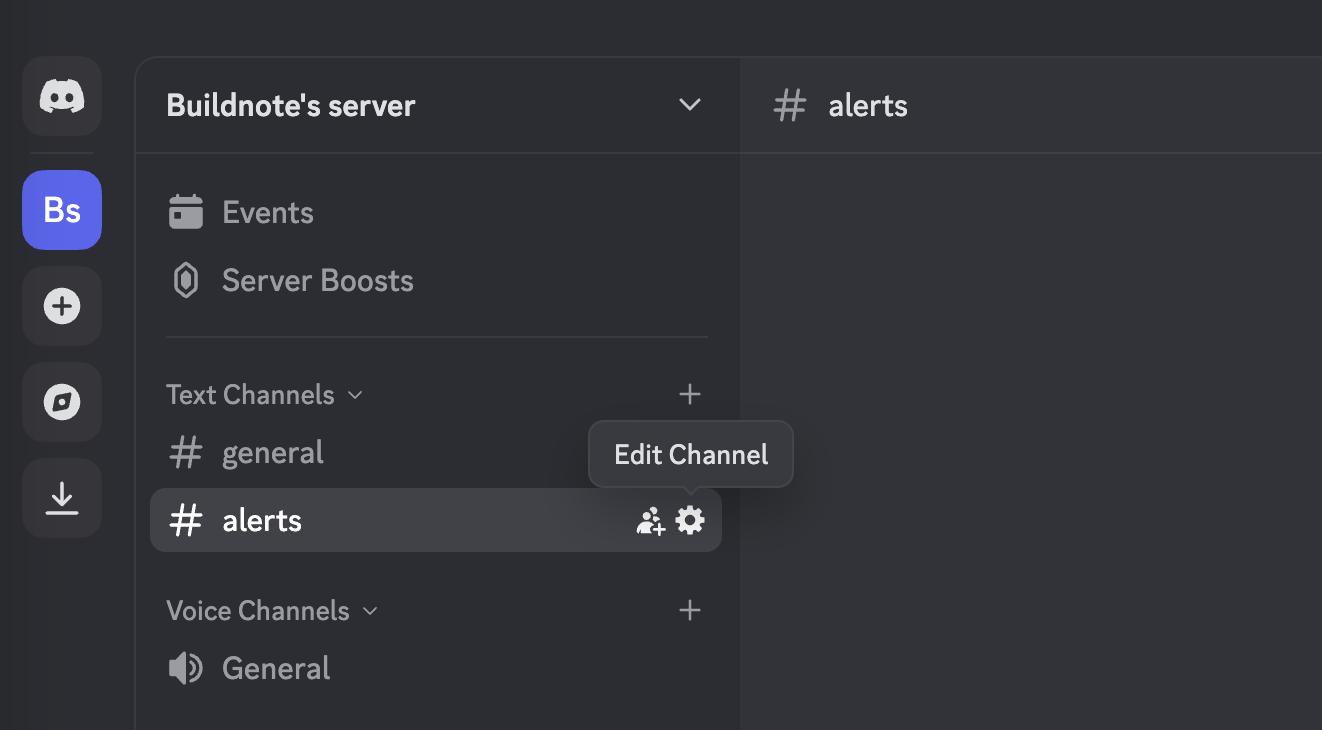 Discord Channel Edit