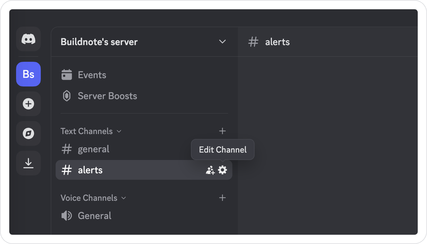 Discord Channel Edit