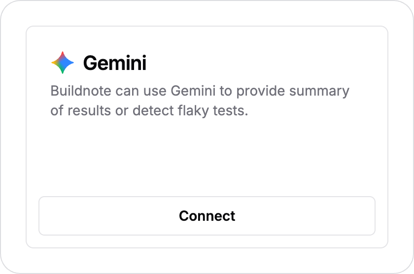 Connect Gemini Integration