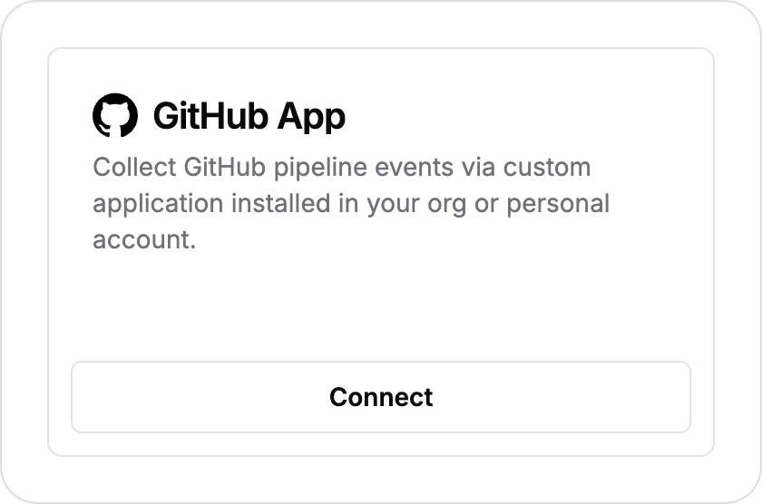 Connect GitHub Integration