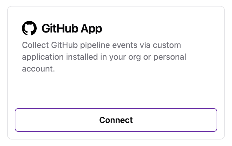 Connect GitHub Integration