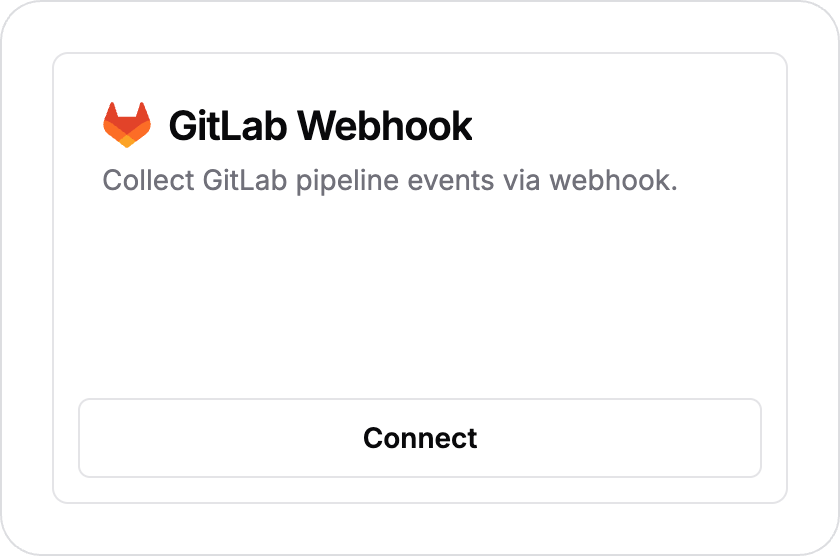Connect GitLab Webhook Integration