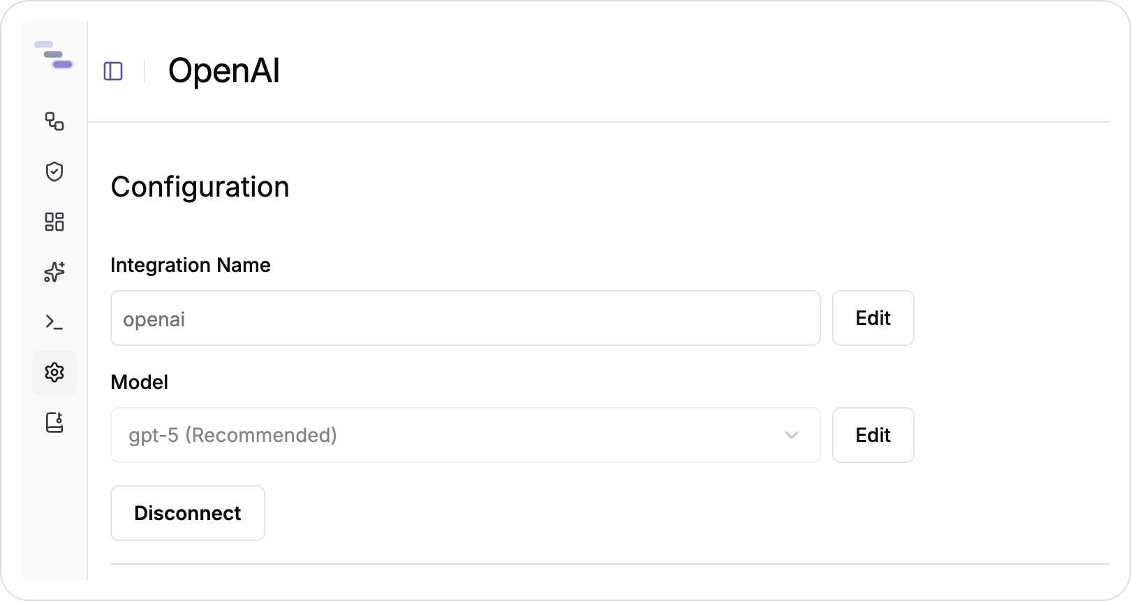 Configure OpenAI Integration