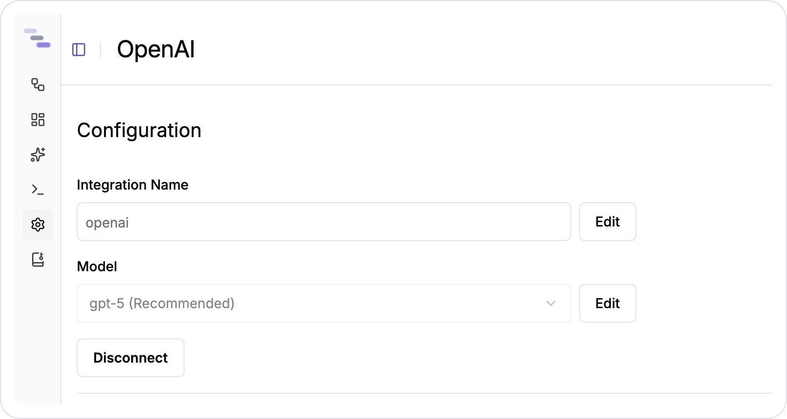 Configure OpenAI Integration