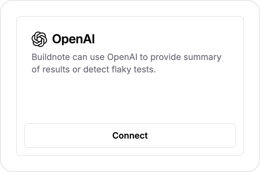 Connect OpenAI Integration