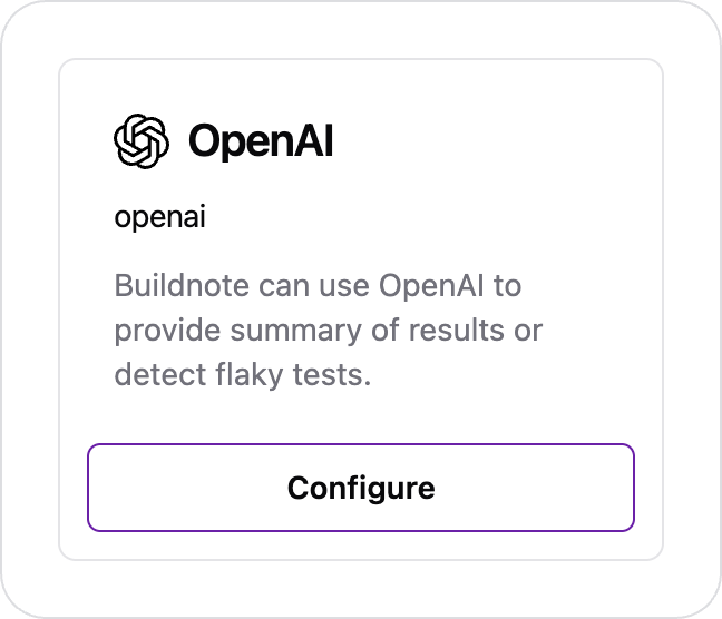 OpenAI Integration Connected