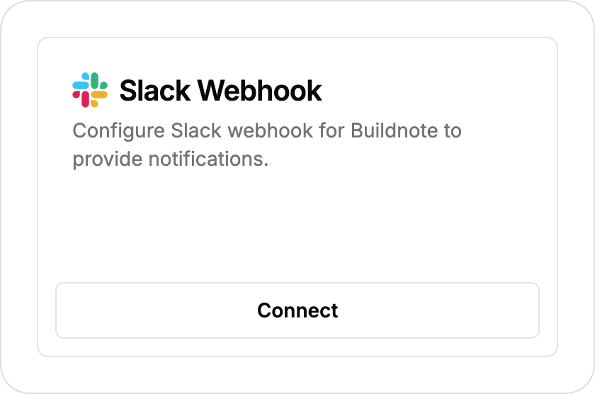Slack Webhook Create